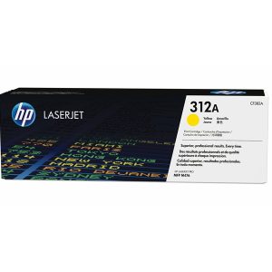 HP 312A - yellow - original - LaserJet - toner cartridge (CF382A)