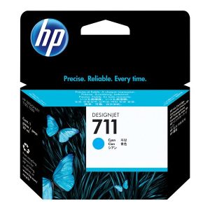 HP 711 - cyan - original - DesignJet - ink cartridge