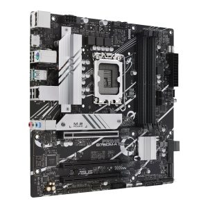 ASUS PRIME B760M-A D4 - Motherboard - micro ATX - LGA1700 Socket - B760 Chipset - USB 3.2 Gen 1, USB 3.2 Gen 2, USB-C 3.2 Gen 1 - 2.5 Gigabit LAN - onboard graphics (CPU required) - HD Audio (8-channel)
