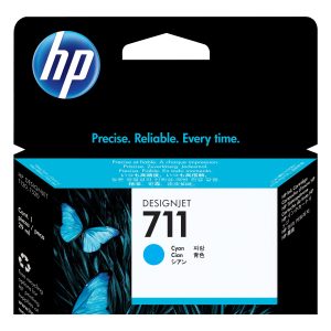 HP 711 - cyan - original - DesignJet - ink cartridge