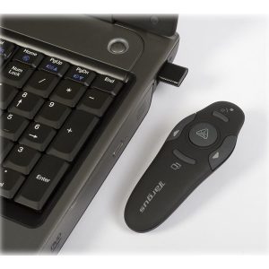 Targus Wireless Presenter with Laser Pointer presentation remote control - black