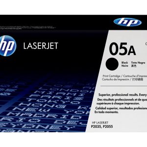 HP 05A - black - original - LaserJet - toner cartridge (CE505A)