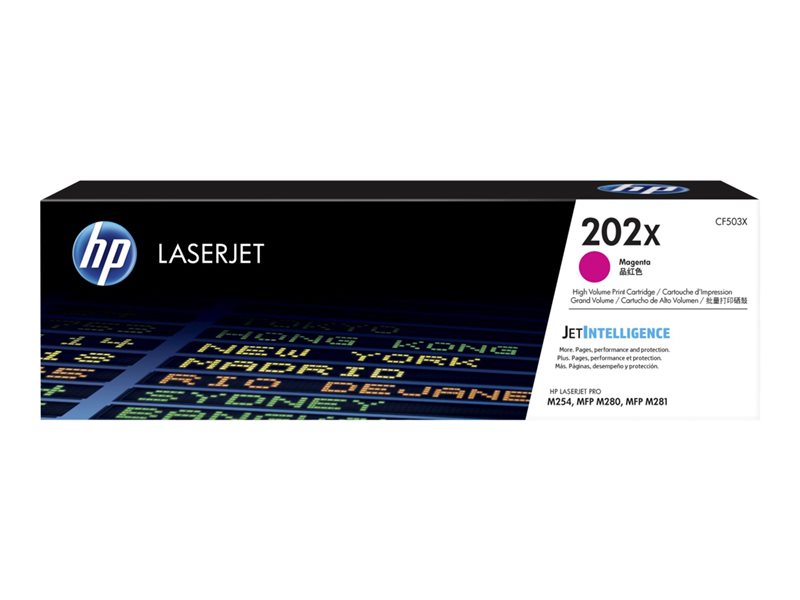 HP 202X - High Yield - magenta - original - LaserJet - toner cartridge (CF503X) - Image 3
