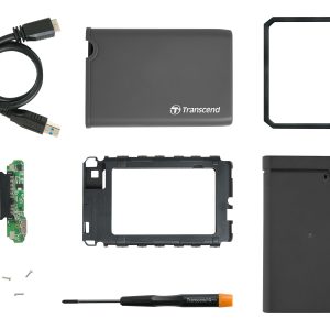 Transcend StoreJet 2.5" - storage enclosure - SATA 6Gb/s - USB 3.0