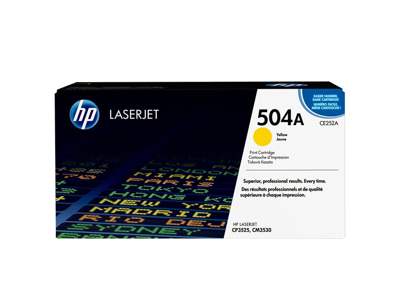 HP 504A - yellow - original - LaserJet - toner cartridge (CE252A) - Image 16