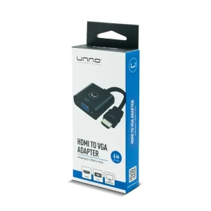 Unno Tekno HDMI to VGA Adapter AD4202BK
