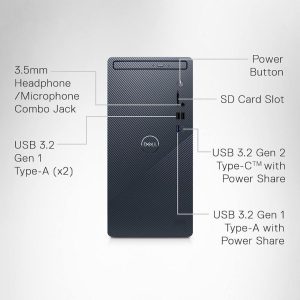 HP Victus - Desktop Gaming - TG02-1347C - Intel Core™ i7 13700F - 1TB SSD - 32GB 1 - NVIDIA® RTX 4060 - WIN11