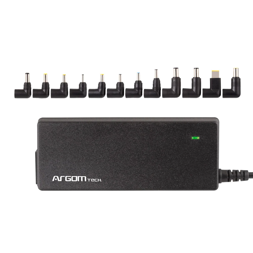 ArgomTech Compact Universal Notebook Charger 90W - Auto Sensing - Image 3