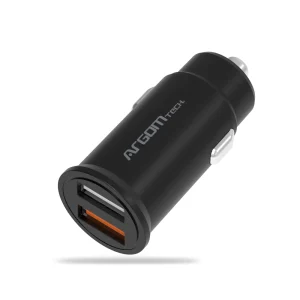 ArgomTech - 30W Dual USB Car Charger - AC-0111BK