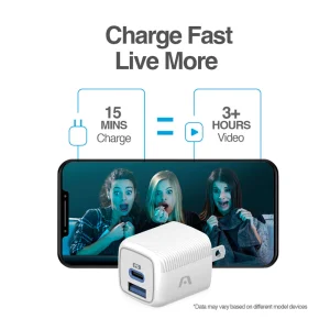 ArgomTech VOLTA P38 – 38W Dual-Port GaN Fast Charger