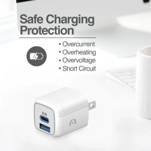 ArgomTech VOLTA P38 – 38W Dual-Port GaN Fast Charger