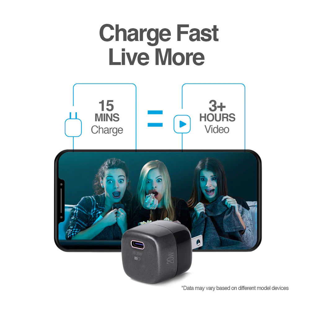 ArgomTech Fast Charger TypeC 20W 0120BK - Image 3