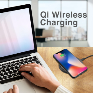 ArgomTech - 15W Fast Wireless Charging Pad Surface P2 -Â AC-0131BK