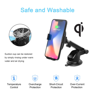 ArgomTech - 15W Wireless Fast Charger Car Mount Vortex M2 - ARG-AC-0161