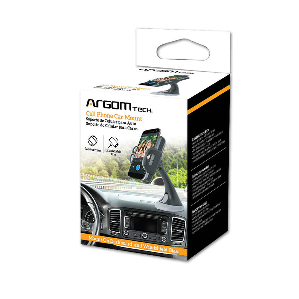 ArgomTech Cell Phone Car Mount Short Neck - ARG-AC-0305 - Image 3