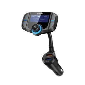 ArgomTech Spectro T4 Hands-Free Car Kit with Dual USB Quick Charging Ports