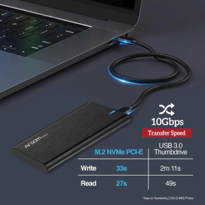 ArgomTech - M.2 NVME PCI-E SSD Enclosure Type-C- ARG-AC-1038