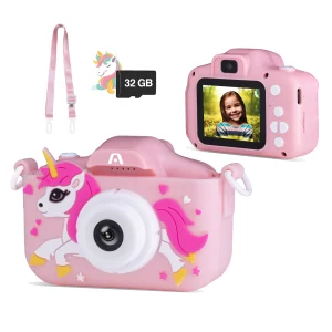 ArgomTech - Multi-functional Kids' Camera Kids - MagicPix - Pink - ARG-AC-918PK