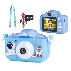 ArgomTech  - Multi-functional Kids' Camera Kids - MagicPix - Blue - ARG-AC-918PK