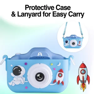 ArgomTech  - Multi-functional Kids' Camera Kids - MagicPix - Blue - ARG-AC-918PK