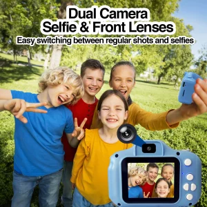 ArgomTech  - Multi-functional Kids' Camera Kids - MagicPix - Blue - ARG-AC-918PK