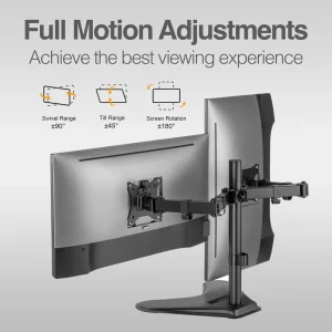 ArgomTech Desk Mount Dual Monitor 32" BR-1605