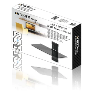 ArgomTech Wall Mount Stand with 1 Shelf - BR-8221