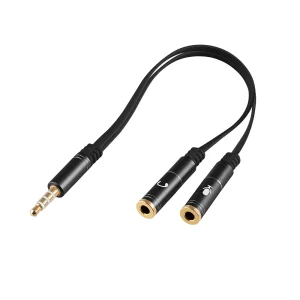 ArgomTech 3.5MM male to dual 3.5mm ARG -CB-0029