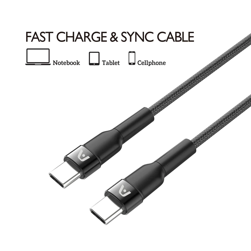 ArgomTech CABLE TYPE-C TO TYPE-C 65W NYLON BRAIDED DURA SPEED 6FT/1.8M - Image 6