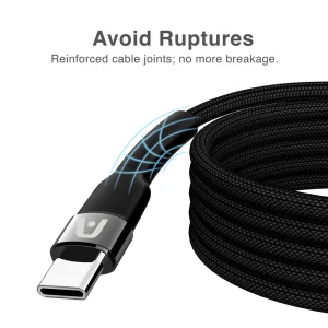 ArgomTech - Cable Type-C To Type-C 65W Nylon Braided Dura Speed 10ft/3m