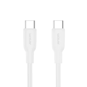 ArgomTech - Type-C To Type-C 65W Silicone Cable 6ft/1.8m - Dura Flex - CB-0070WT