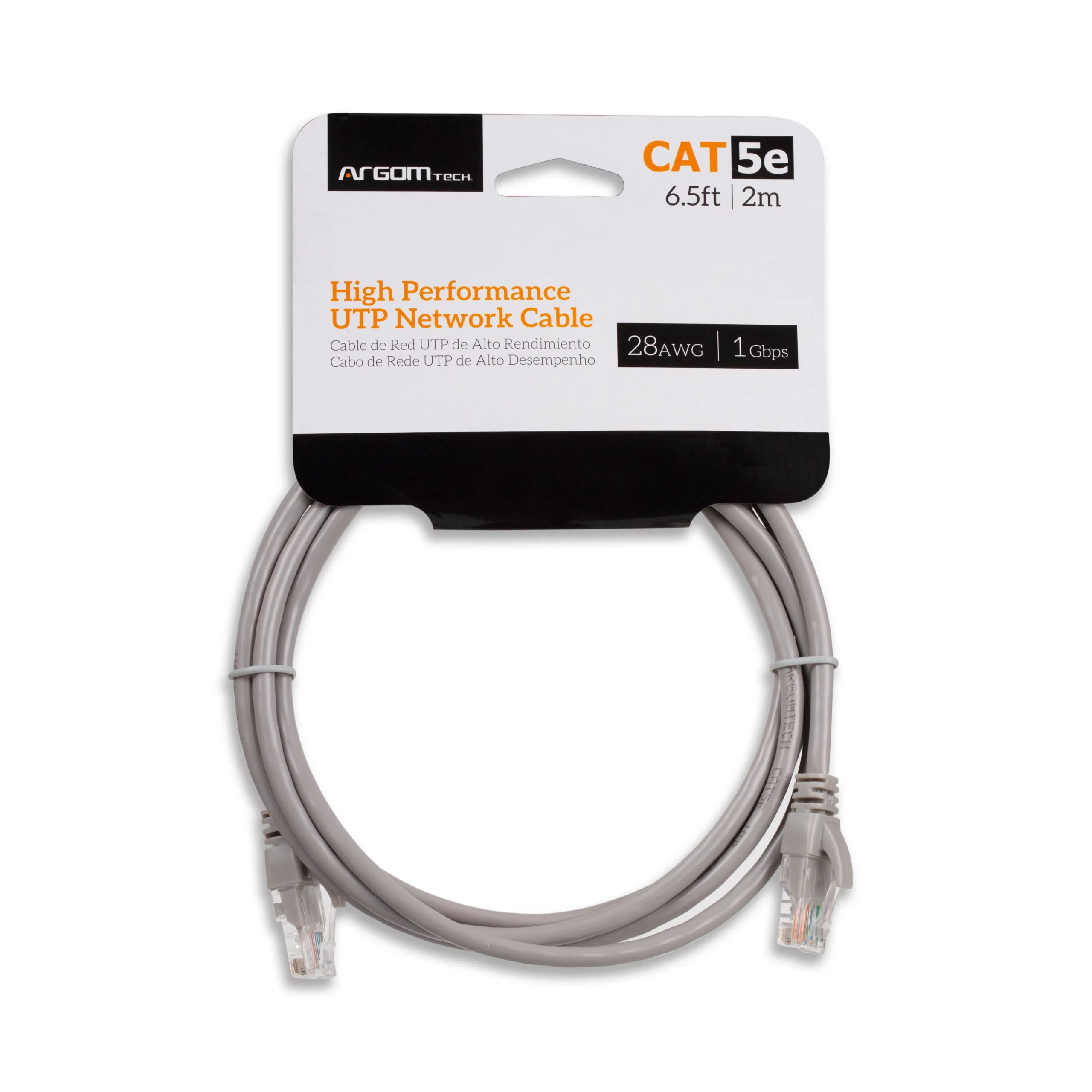 ArgomTech - Network UTP Cat5e Cable - 6.5ft/2m - CB-1502 - Image 2
