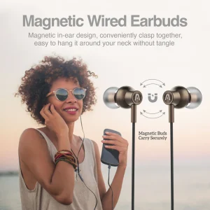 ArgomTech - Ultimate Sound Core Wired Type-C Earphones - Brown -  ARG-HS-2030BR