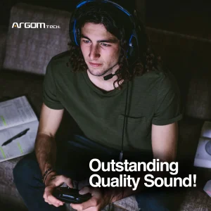 ArgomTech Gaming Headset USB Black/Blue ARG-HS-2845BK