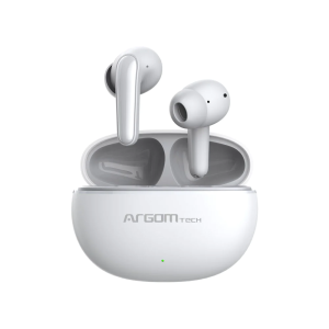 SkeiPods E20 True Wireless Stereo Bluetooth Earbuds with Dual ENC Noise Canceling - White
