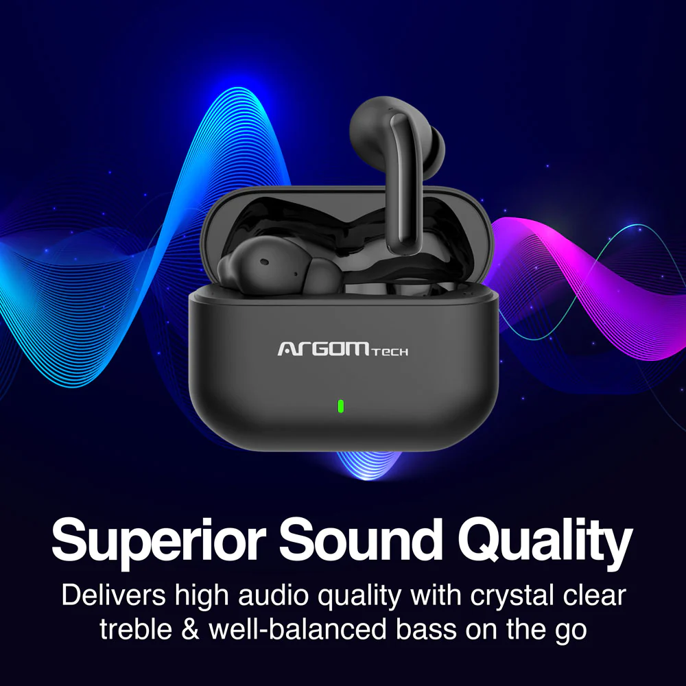 ArgomTech Earbuds Skeipod E85 ARG-HS-5085BK - Image 8