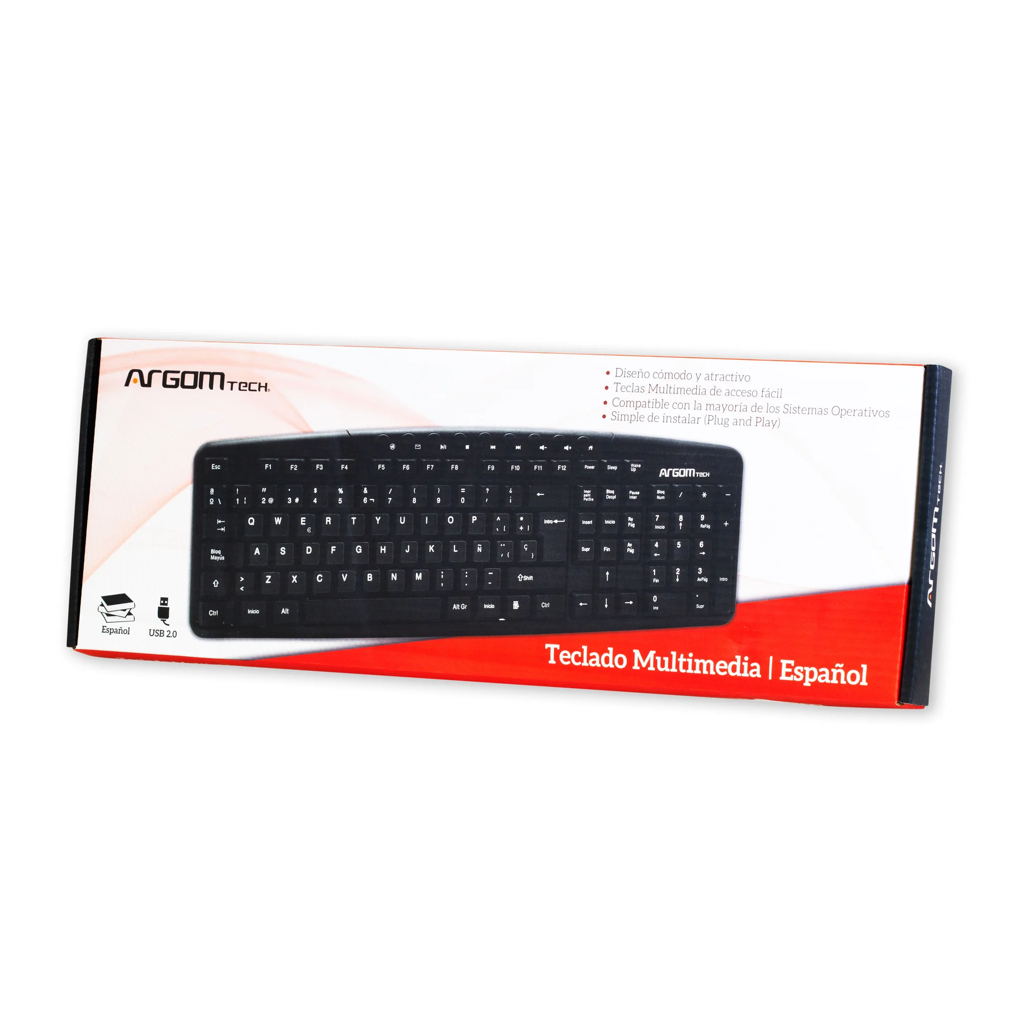 ArgomTech Keyboard USB ARG-KB-7827 - Image 2
