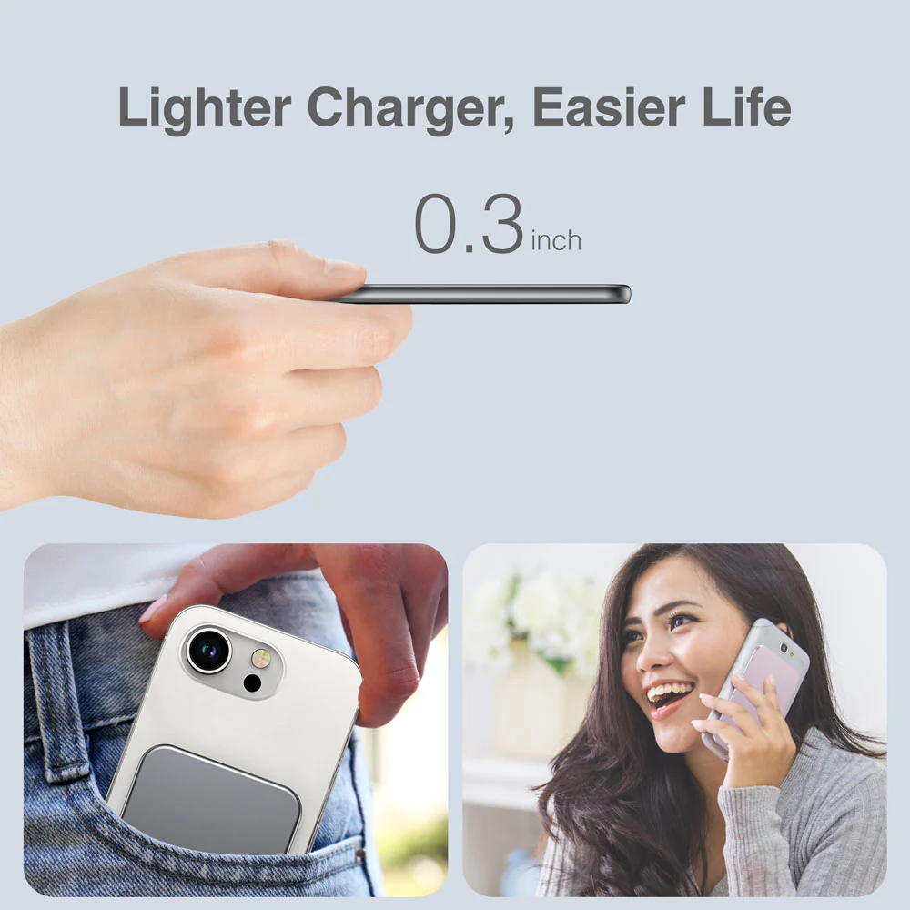 ArgomTech Magnetic Power Bank MS5 - 5,000mAh - Image 2