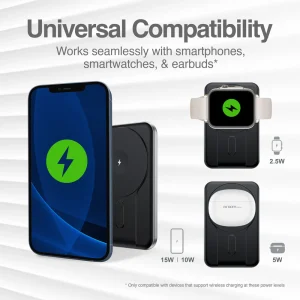 ArgomTech Magnetic Power Bank MS5 - 5,000mAh