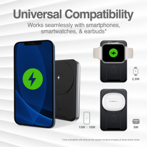 ArgomTech PowerBank 10,000mAh MS10 Magnetic Ultra Thin Fast Charger PB-1162SL