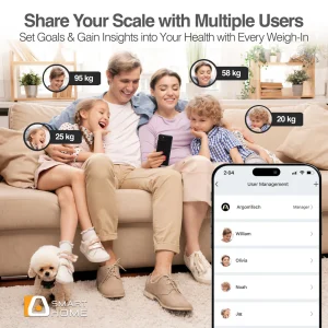 ArgomTech Digital Smart Scale White ARG-SC-8210WT