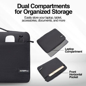 ArgomTech Urban Laptop Sleeve 13"-14.2 Laptops SL-0016BK