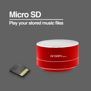 ArgomTech - Cyclone Wireless BT - Speaker ARG-SP-2803RD -Red