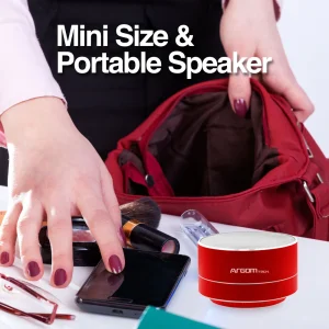 ArgomTech - Cyclone Wireless BT - Speaker ARG-SP-2803RD -Red