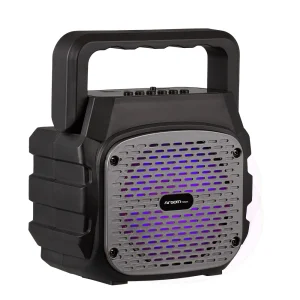 ArgomTech -BoogieLink Portable Wireless Speaker with IPX5 Water Resistance - Black - ARG-SP-3110BK