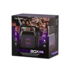 ArgomTech Rumbabox Mini Party BT Speaker SP-3010BK
