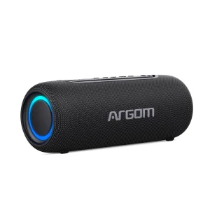 ArgomTech - Radyon X32 Premium Wireless BT Speaker with LED Light - Black - ARG-SP-3123BK