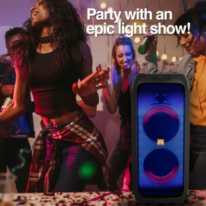 ArgomTech Rave 65 TWS Wireless BT Party Speaker with LED Lights