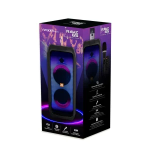 ArgomTech Rave 65 TWS Wireless BT Party Speaker with LED Lights