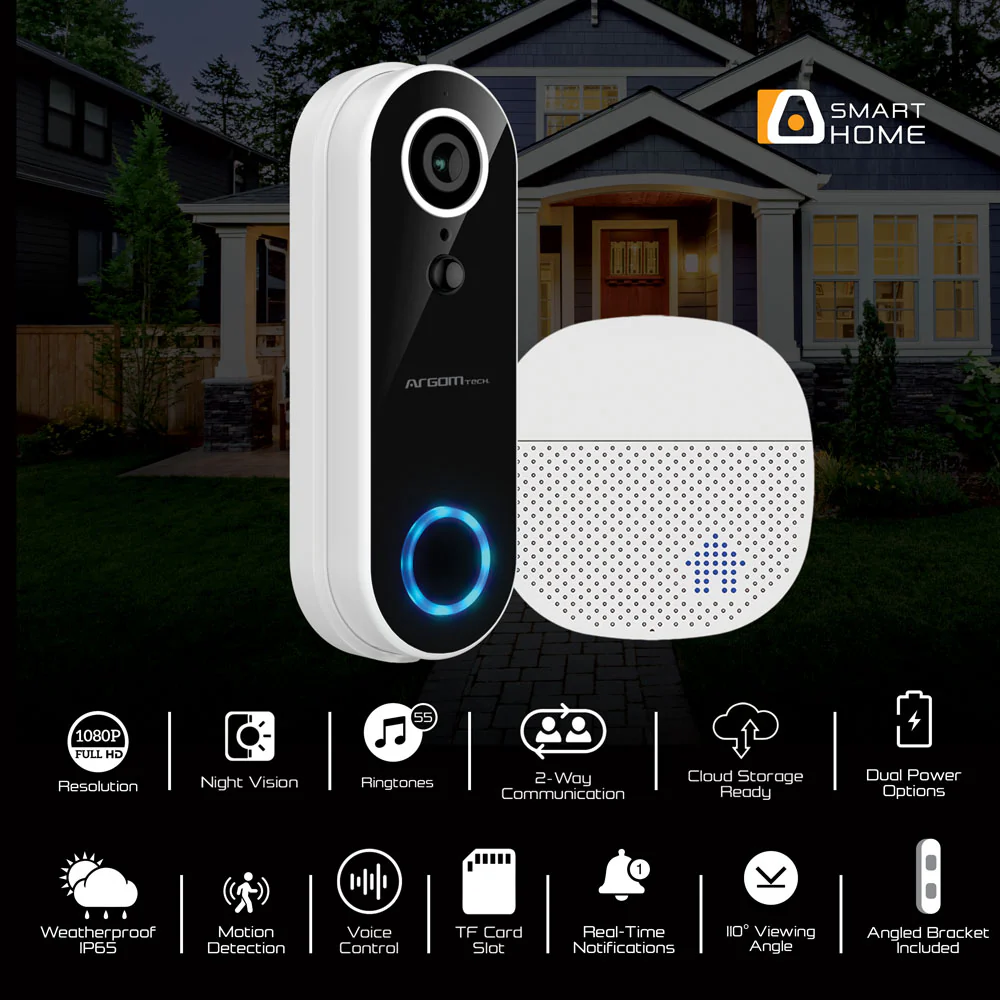 ArgomTech Smart Door Bell SV-8002WT - Image 8